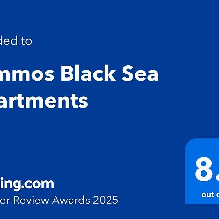 Sammos Black Sea Apartments Năvodari Exteriér fotografie
